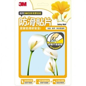 3M 防滑貼片-花朵6入