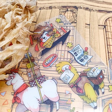 NO.1055 職人系列 7 Series of Workers 7 / 晶透書寫墊