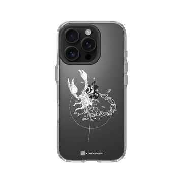 iPhone 16 Pro Clear 透明 - Kerby Rosanes - 蠍子 - 白