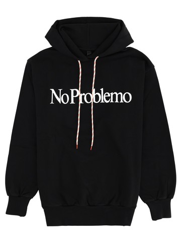 no problemo sweatshirt with logo