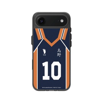 iPhone Air Clear (相機按鈕) 酷墨灰 - 排球少年 Haikyu!! - 日向背號10