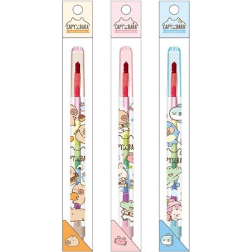 水豚可擦拭彩色蠟筆 (款式隨機出貨)【九乘九購物網】