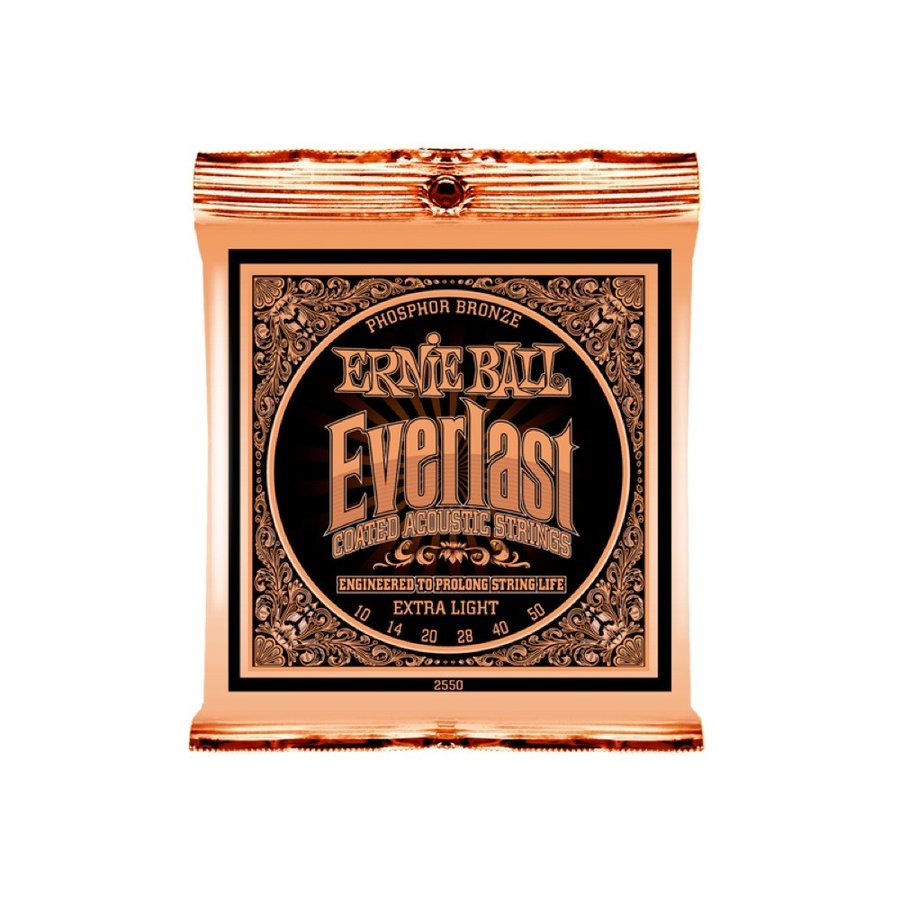 ernie-ball アーニーボール ERNIE BALL Everlast Coated PHOSPHOR BRONZE EXTRA LIGHT アコ