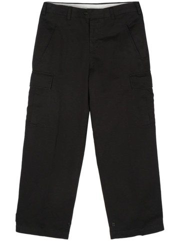 PT Torino - pressed-crease straight-leg trousers - men - Linen/Flax/Cotton - 31 - Black