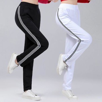 楊麗萍廣場舞褲子新款舞蹈長褲女純棉運動褲夏季健身跳舞褲直筒褲