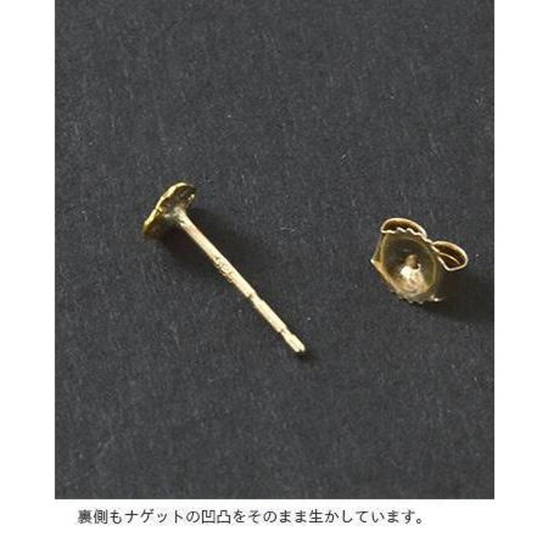 SOURCE ソウス ゴールドナゲットピアスGold Nugget Earrings ng-p-01 