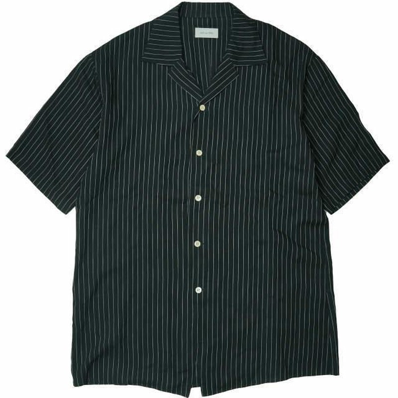 BED J.W. FORD ベッドフォード 20SS Stripe Half Sleeve Shirt 