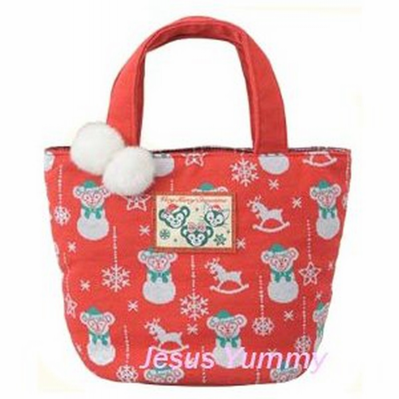 ダッフィー クリスマス トートバッグ シェリーメイ ジェラトーニ Christmas16スペシャルグッズ ダッフィーのクリスマス16 X Mas ディズニーシー D 通販 Lineポイント最大0 5 Get Lineショッピング