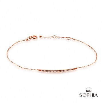 SOPHIA 蘇菲亞珠寶 - 簡愛 14RK 鑽石手鍊