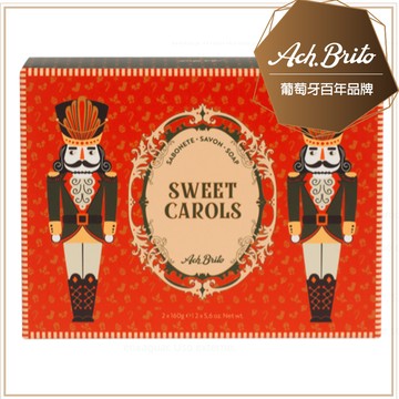 Ach Brito 艾須•布里托 歐風古典童話聖誕胡桃鉗香氛皂禮盒2x160g