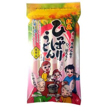 みうら食品 紅花ひっぱりうどん 500g×12袋  a