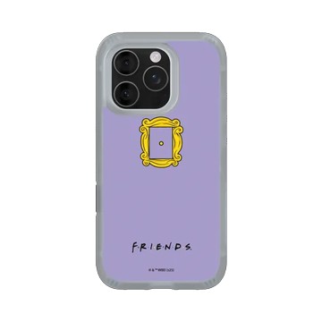 iPhone 16 Pro AirX 流變灰 - Friends 六人行 - 紫色門框