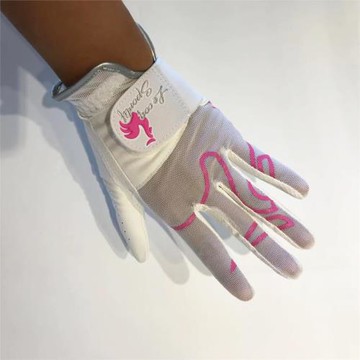 掌柜推薦高爾夫女士手套雙手不露指耐磨防滑貼合蕾絲彈力golf韓版