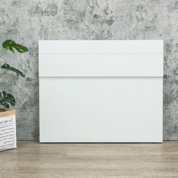 Birdie南亞塑鋼-3.5尺單人塑鋼床頭片(不含床底)(白色)