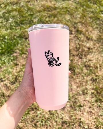 躺著是興趣 環保隨行杯