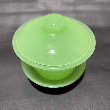 精美功夫茶具套裝琉璃玉蓋碗玉石沏茶杯茶碗手工泡茶杯敬茶碗