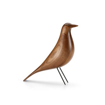 Eames House Bird 這隻鳥（胡桃木）