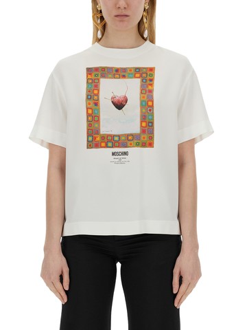 moschino t-shirt "heart"