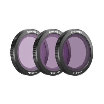 Freewell DJI NEO 一代專用 晴天版濾鏡三件套 / ND8/PL, ND16/PL, ND32/PL