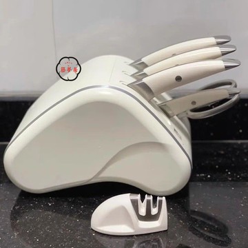 免運 附發票 刀架 廚房刀架 砧板架 德國拓牌海鷗套刀家用廚房菜刀壹套全套白色刀具禮盒刀架套裝工廠現貨直銷 售後保障 全館八折 年底鉅惠 5m1028