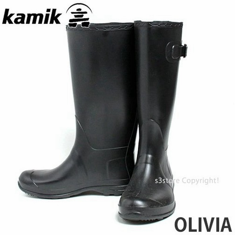 カミック オリビア Kamik Olivia レインブーツ スノーブーツ ラバー レディース 女性用 防寒 長靴 雪 雨 アウトドア カナダ カラー ブラック 通販 Lineポイント最大0 5 Get Lineショッピング