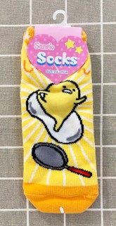 【震撼精品百貨】蛋黃哥Gudetama~三麗鷗GUDETAMA襪子(23~25CM)-平底鍋#09316