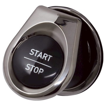 YAC 斜蓋式啟動按鈕 PF-371  黑色  1個