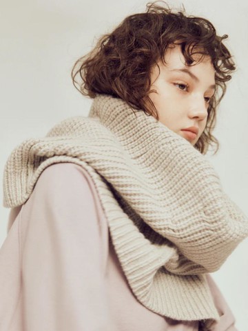 KNIT VERNA NECK WARMER (LAC021KRKNT)