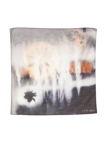 OUR LEGACY - tie-dye print scarf - men - Cotton - One Size - Multicolour