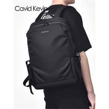 Cavid Kevin雙肩包男休閑旅行大容量電腦包男士運動背包輕便書包