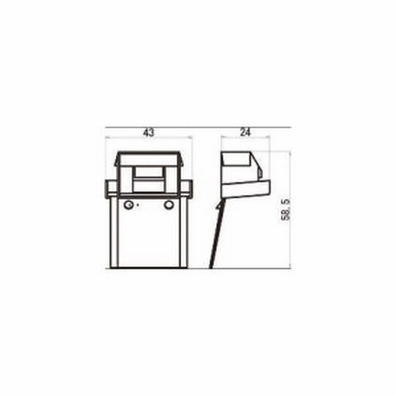 リクシル 窓サッシ用部品 キャップカバー アルミサッシ：召内上下キャップ AZGW0012 LIXIL トステム メンテナンス 通販  LINEポイント最大10.0%GET | LINEショッピング