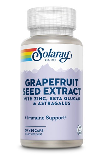 Solaray Grapefruit Seed Extract Immunity Formula 60 Capsules