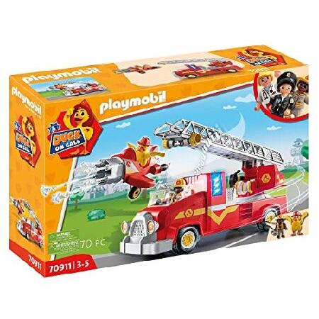 Playmobil Duck On Call Fire Rescue Truck 並行輸入品