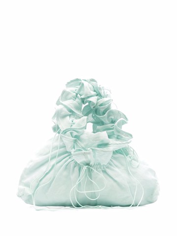 Cecilie Bahnsen - Fallulah tote bag - women - pure cotton/pure cotton - One Size - Green