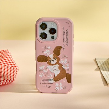 wwiinngg萌粉可卡犬峽谷強悍MagSafe iPhone手機殼