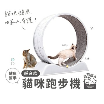 過來摸摸』貓咪跑步機 靜音 貓咪玩具 貓咪滾輪 安全扣 可拆卸 易清洗 大尺寸 寵物跑步機 運動健身