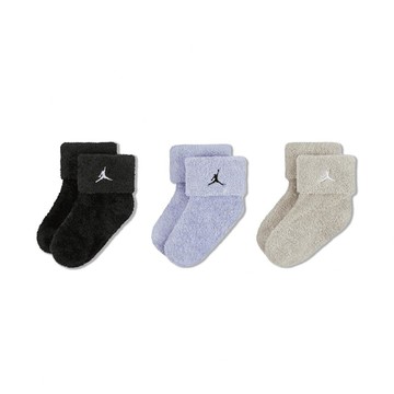 寶寶襪 Jordan Lightweight 童襪 黑藍灰 反摺 JD2543032IF-002