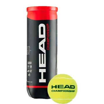 HEAD CHAMPIONSHIP 網球 訓練 練習 加壓 頂級 彈力及回彈 所有場地適用 3入一筒 大自在