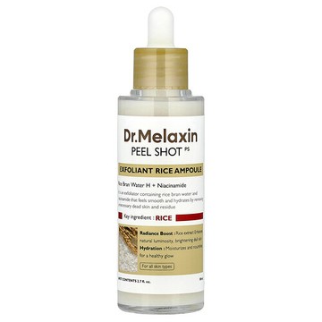 Dr.Melaxin, Peel Shot，去角質煥活安瓿，適合各種膚質，2.7 液量盎司（80 毫升）