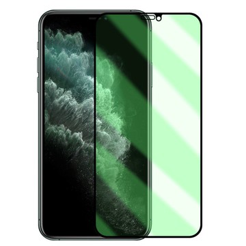 [台灣現貨] iPhone X/XS XR iPhone 11 iPhone 11 Pro  Max 綠光護眼玻璃膜