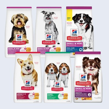 希爾思 Hill's 犬飼料 幼犬 成犬 小型犬 迷你犬 狗飼料 配方飼料 敏感腸胃皮膚 特調食譜 口腔保健 大麥糙米