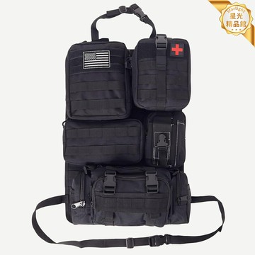 【戰術六件套】汽車收納袋 車載收納 座椅收納 後背掛袋 戰術掛袋 多功能收納 汽車靠背掛袋 MOLLE系統 車內整理神器