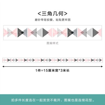 玻璃門貼紙創意腰線防撞條辦公室磨砂窗戶推拉門個性裝飾貼膜窗花
