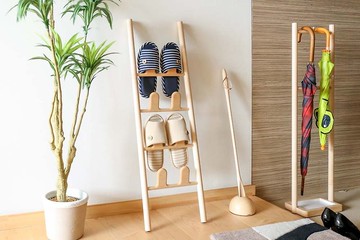 旭川工藝 cosine LEAF RACK 葉形拖鞋架