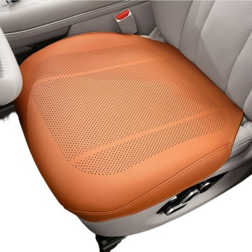 汽車椅墊 【伊達】汽車坐墊 車用座椅 汽車車內飾座椅套 夏季用品 椅墊 薄墊【愛瑪橙】前排1個