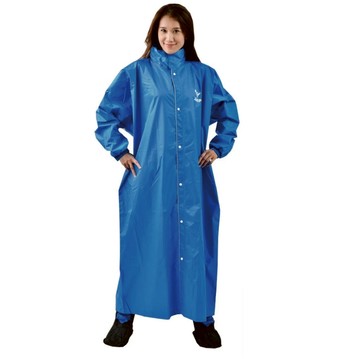 JUMP 雨衣 1991 哈克 前開連身雨衣 活力藍 一件式雨衣