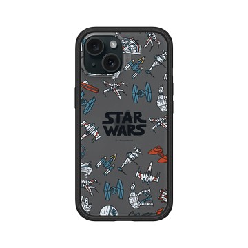 iPhone 15 Mod NX 黑 - 迪士尼-星際大戰 Star Wars - Spaceships-漫畫系列