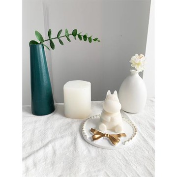 2025新款3D立體河馬精靈硅膠模具 香薰蠟燭石膏模具可愛擺件