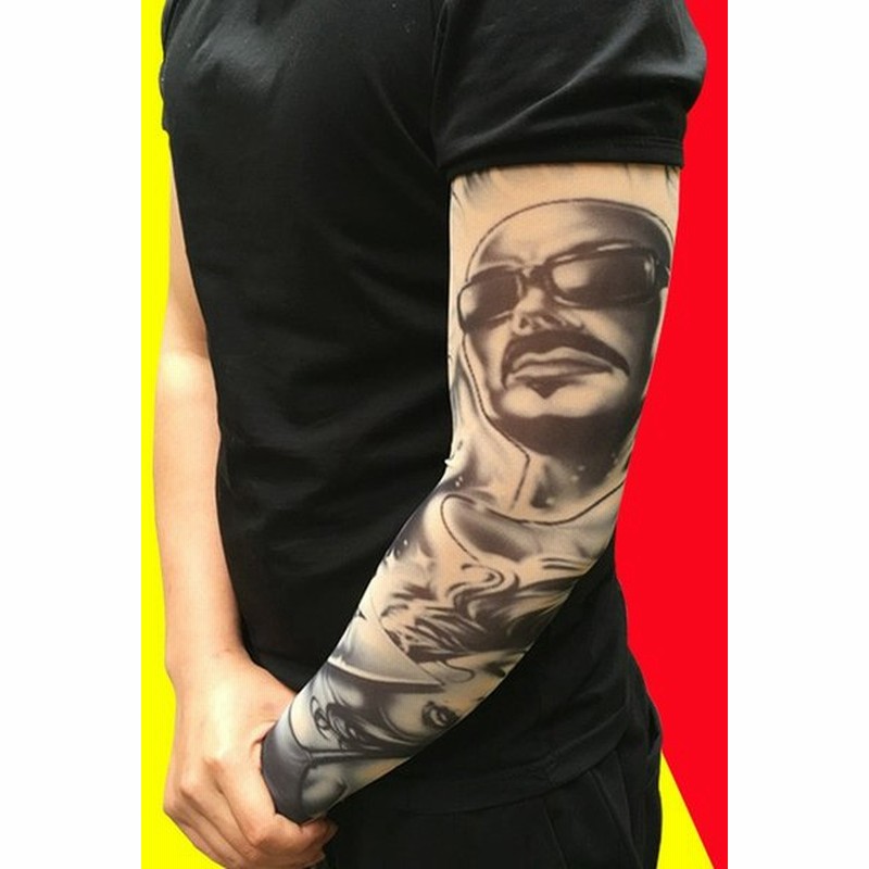 タトゥー アームカバー アームウォーマー 男女兼用 レディース メンズ 女性 男性 紫外線防止 おしゃれ かっこいい 簡単着脱 ストッキング 伸縮 雑 通販 Lineポイント最大0 5 Get Lineショッピング