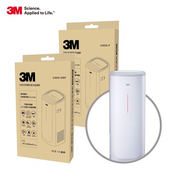 3M 淨呼吸 倍淨型空氣清淨機專用濾網 /除臭加強濾網 U300-F  (適用機型FA-E180)